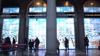 Famous Christmas 2012, The Reindeer Interactive Application / Milan Piazza Duomo Profile
