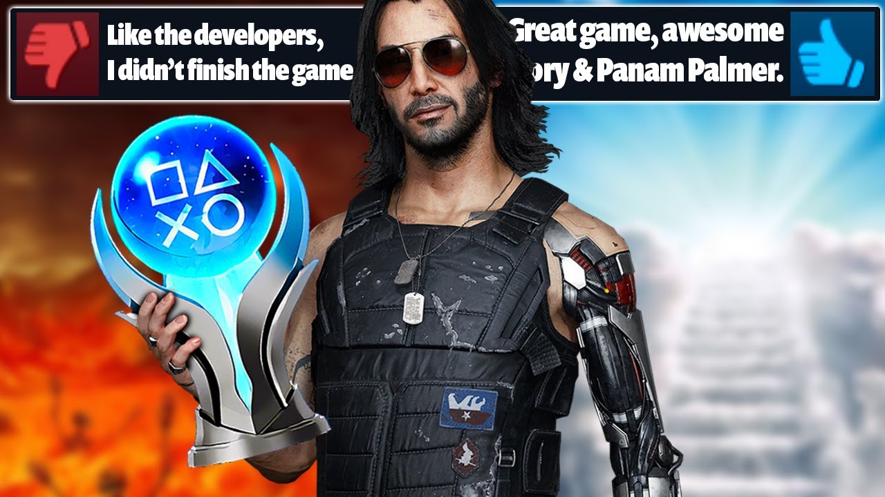 I FINALLY Played & Platinum'd Cyberpunk 2077 and it was...