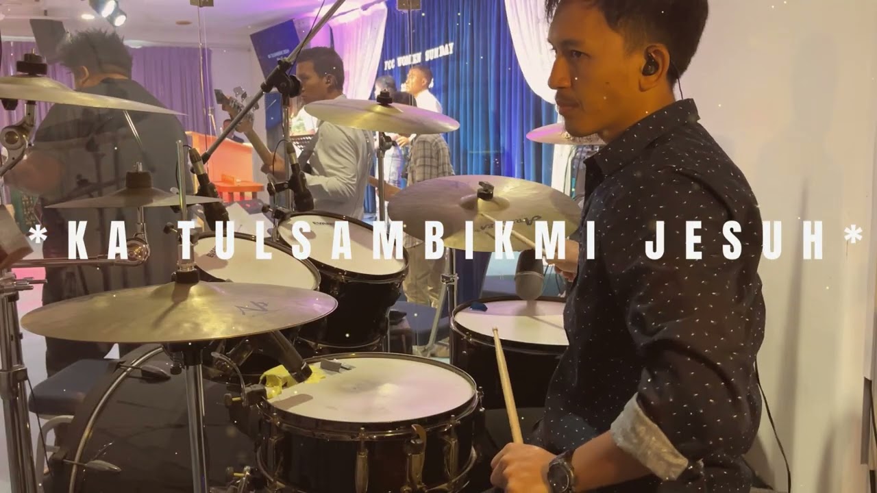 SUNDAY FCC WORSHIP SERVICE Drum cam#fccmls #drumcover#laihla