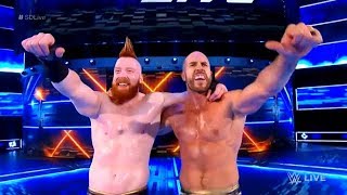 The Usos Vs The Bar  Match Hd Wwe Smackdown  31 July 2018
