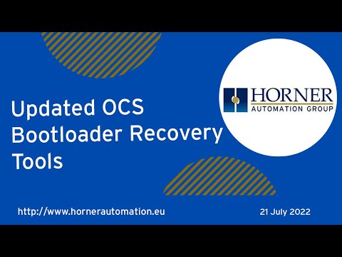 Updated OCS Bootloader Recovery Tools