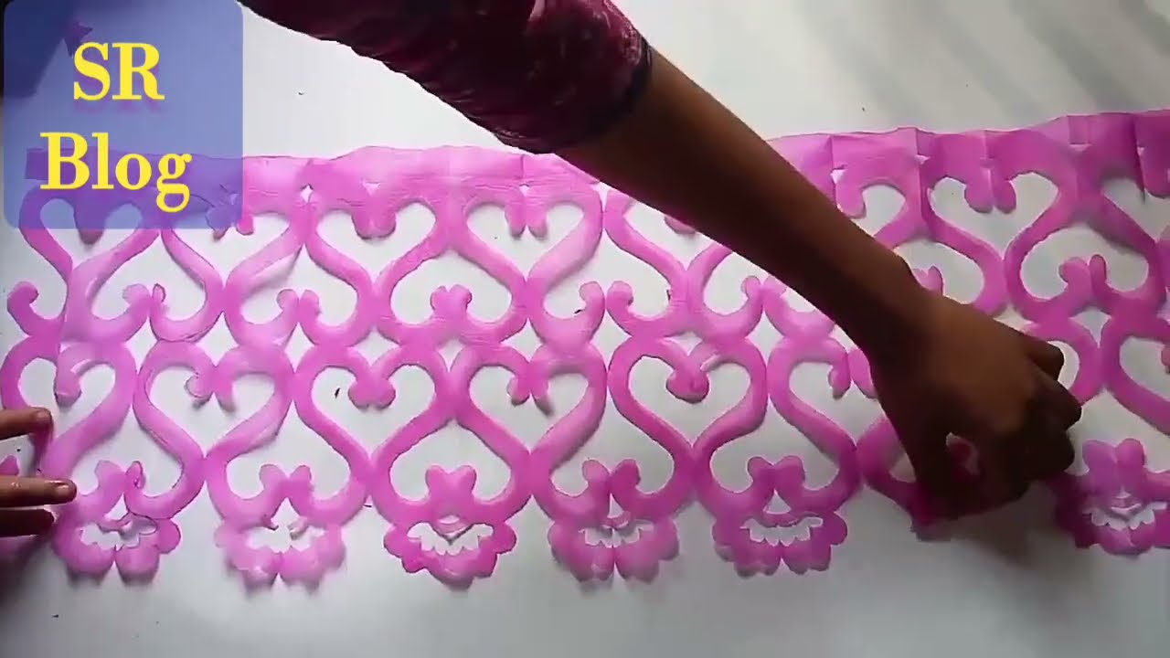 ফুল কাটার কৌশল শিখুন।  SR BLOG BARISHAL MD: SAYDUR RAHMAN.