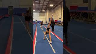 Come with us to cheer tumbling private lessons #shorts