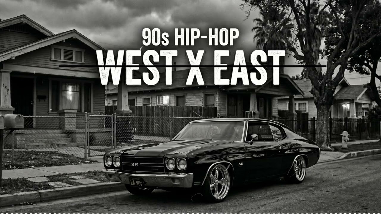 West Coast G-Funk x East Coast Boom Bap – Ultimate 90s-2000s Rap