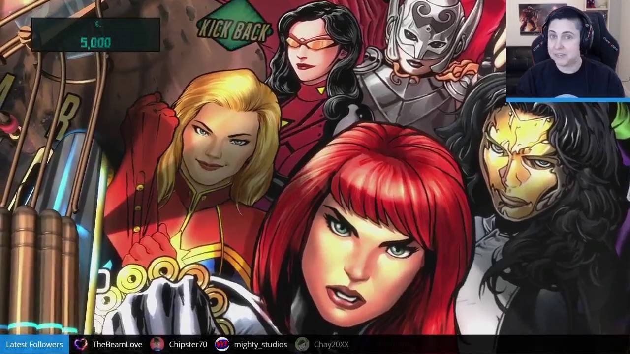 Stream | Marvel's Women of Power Pack | Pinball FX2 | Xbox One