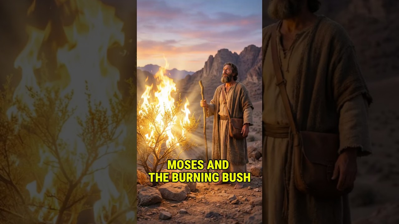 Moses and The Burning Bush | A Powerful Bible Story
