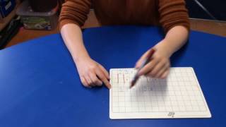 Addition using the sticks and dots method