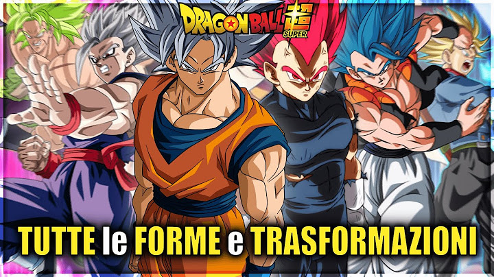 TUTTE le FORME e TRASFORMAZIONI SAIYAN in Dragon Ball SPIEGATE