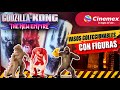 VASOS con FIGURAS de CINEMEX para GODZILLA x KONG: THE NEW EMPIRE