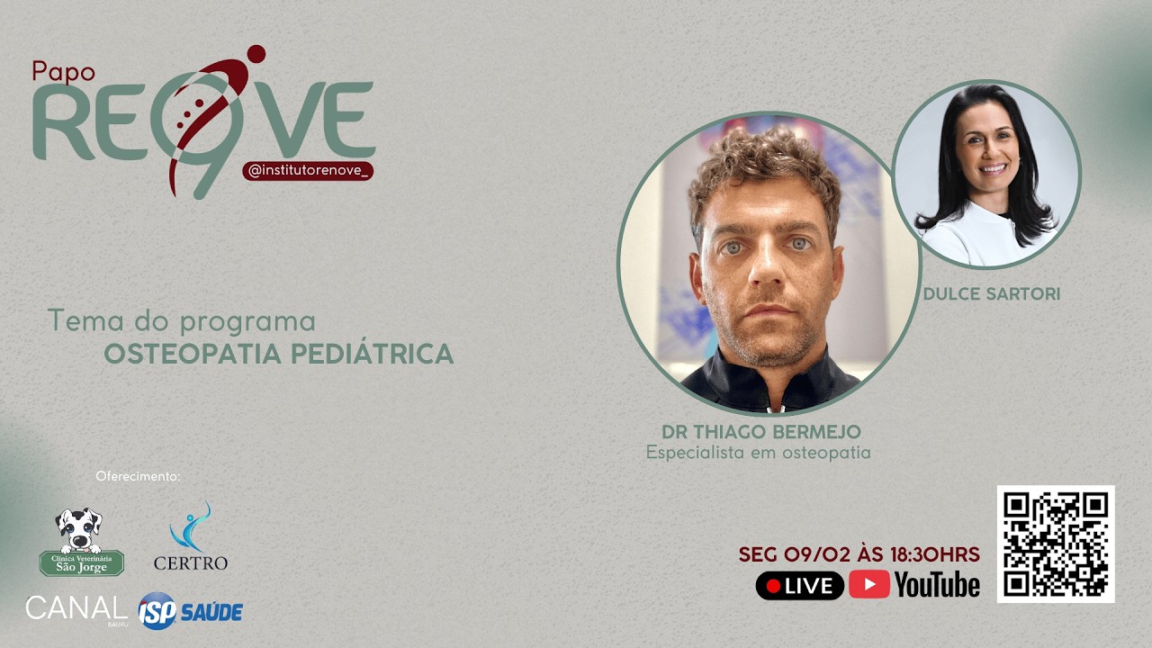 #EP0014 - Dr Thiago Bermejo - Osteopatia Pediátrica | Dulce Sartori