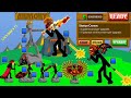 Insane Unlocks in Stick War Legacy! All Bosses &amp; MOST Powerful Lava Army