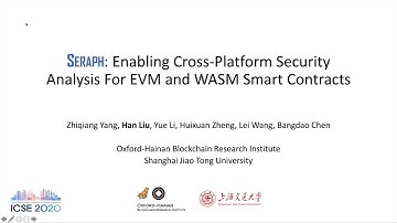 Seraph: Enabling Cross-Platform Security Analysis For EVM and WASM Smart Contracts