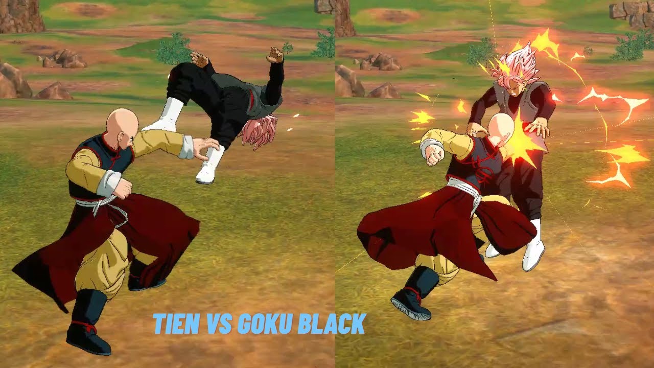 Tien Shinhan vs Goku Black – The Impossible Battle”