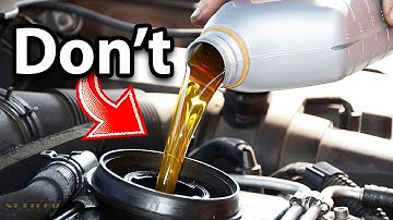 Never Use This Type of Engine Oil in Your Car