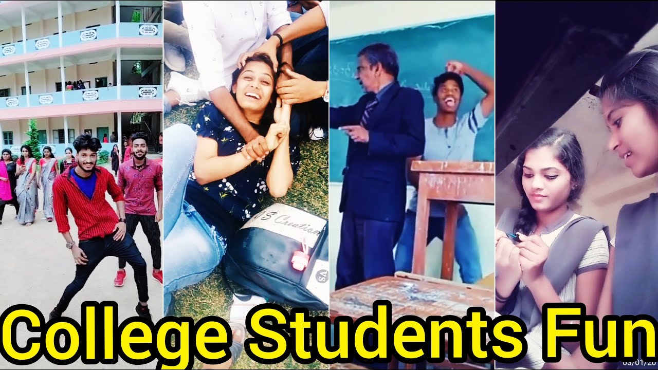  College Boys and Girls Funny TikTok Videos Part-2 College Galatta College Fun #CollegeStudentsTikTok