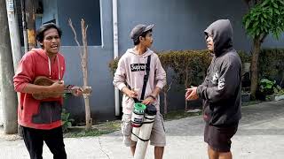 Bagai langit dan bumi via vallen versi koplo pengamen jalanan pecah banget