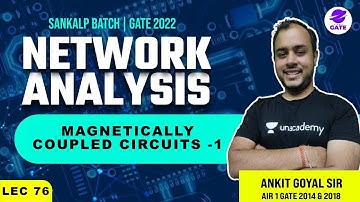 Magnetically Coupled Circuits -1 | Sankalp GATE 2022 Batch | L 76 | Network Analysis | GATE/ESE 22