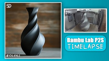 Vase Mode Performance: Printing the Modern Twisted Vase on the Bambu Lab P2S