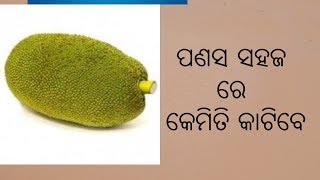 ପଣସ ସହଜ ରେ କେମିତି କାଟିବେ | How to to cut Raw Jackfruit In Odia