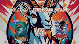 GOATs Collide: Freddybabes vs Megamogwai Marvel Snap Duel!