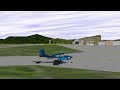 Flying from Denver to Colorado Springs in "Flight Simulator 98"