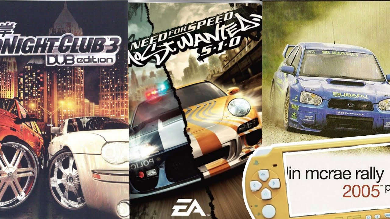 Top 10 PSP Racing Games of 2005 - YouTube