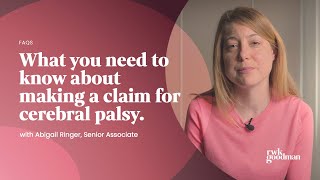 What you need to know about making a cerebral palsy claim