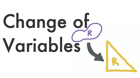 Calculus 3: Change of Variables 15.8