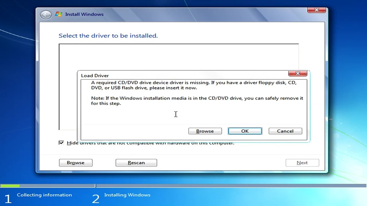 Install Windows 7 on a 170 or 270 (100 / 200 series... - youtube