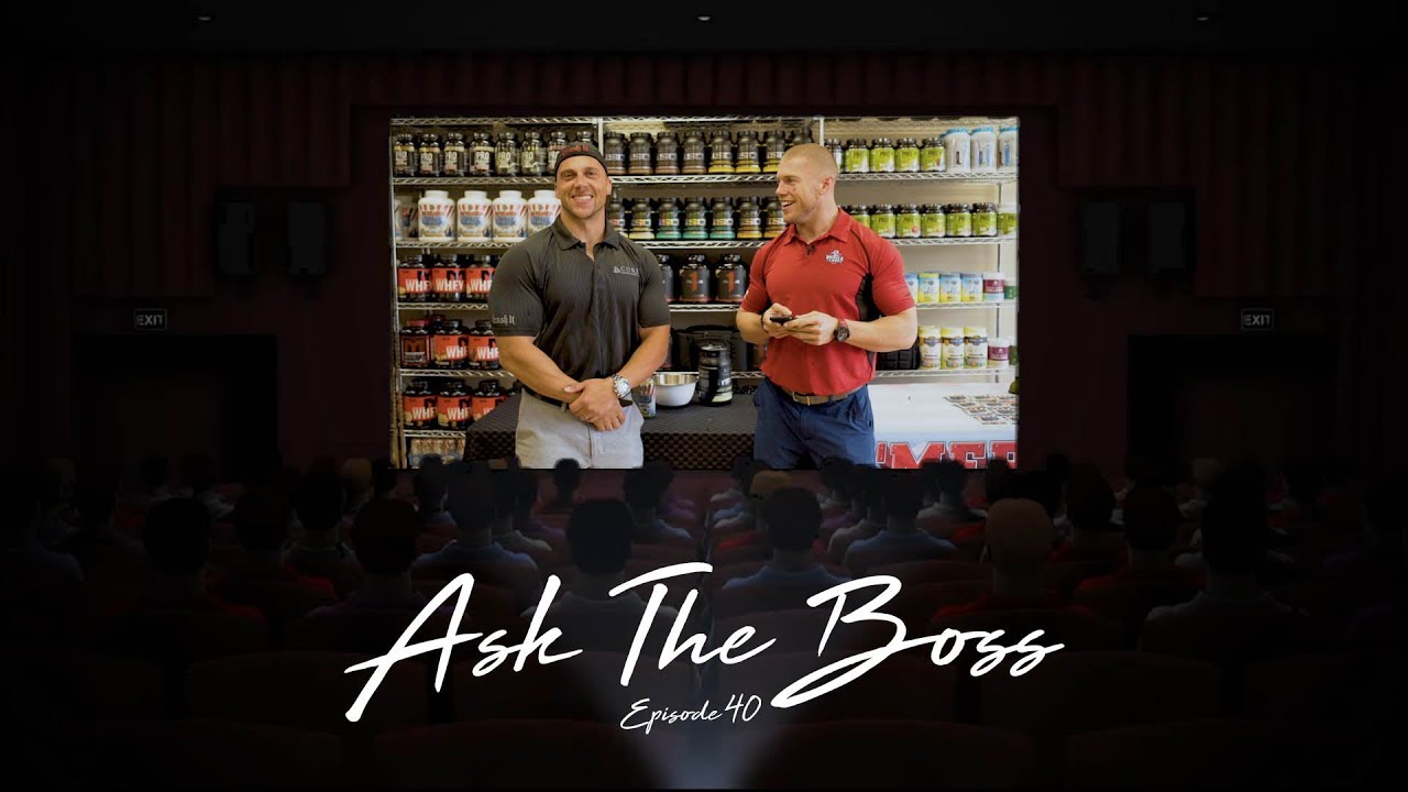 ASK THE BOSS EP 40: Peak X, Core Bolic, Post Workout Recovery, and More!