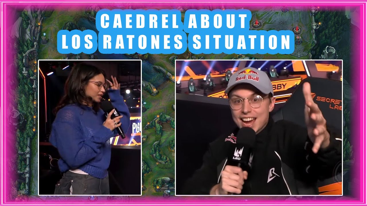 Caedrel About LOS RATONES Performance in LEC 👀 [FINED] [G2 vs LR]