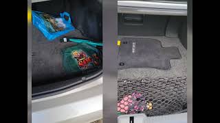 2006 Lexus ES330 vs 2020 Lexus ES300h trunk space