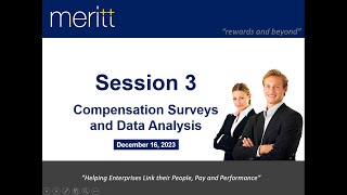 Compensation Surveys and Data Analysis [Session 3] on 16th Dec 2023