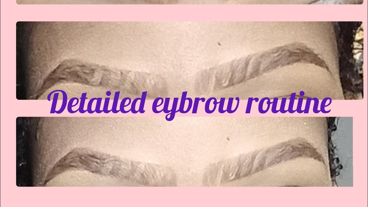 Detailed updated eyebrow routinehow to get hair like strokes on your