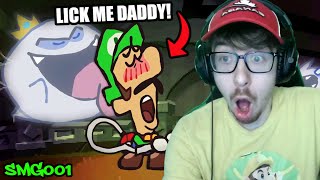 SUSSY WEEGEE! | Lost in the Castle - Ultimate SUPER MARIO 64 Cartoons Reaction!