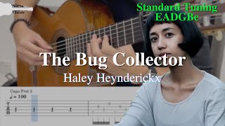 Video thumbnail of "The Bug Collector - Haley Heynderickx (Standard Tuning) | Fingerstyle Guitar TAB"