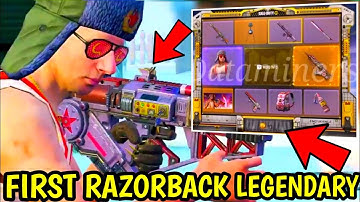 New Detente Lucky Draw! First Ever Legendary Razorback & More! Call Of Duty Mobile Leaks!
