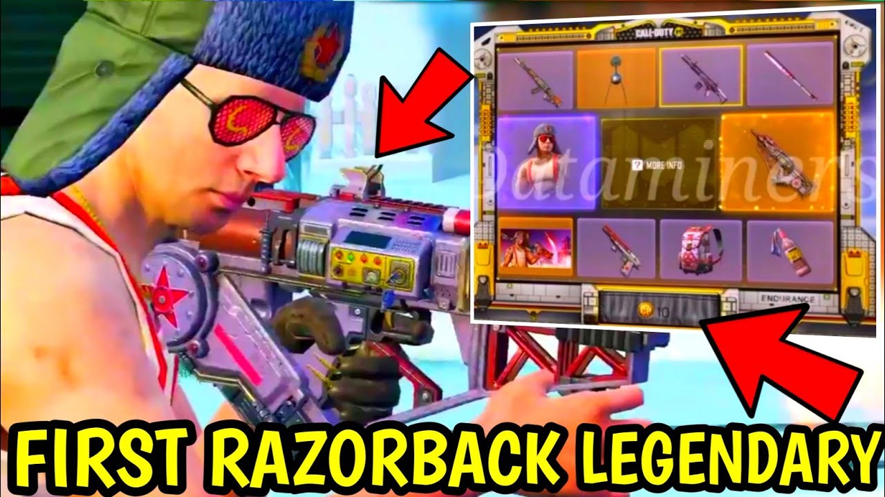 New Detente Lucky Draw! First Ever Legendary Razorback & More! Call Of Duty Mobile Leaks!