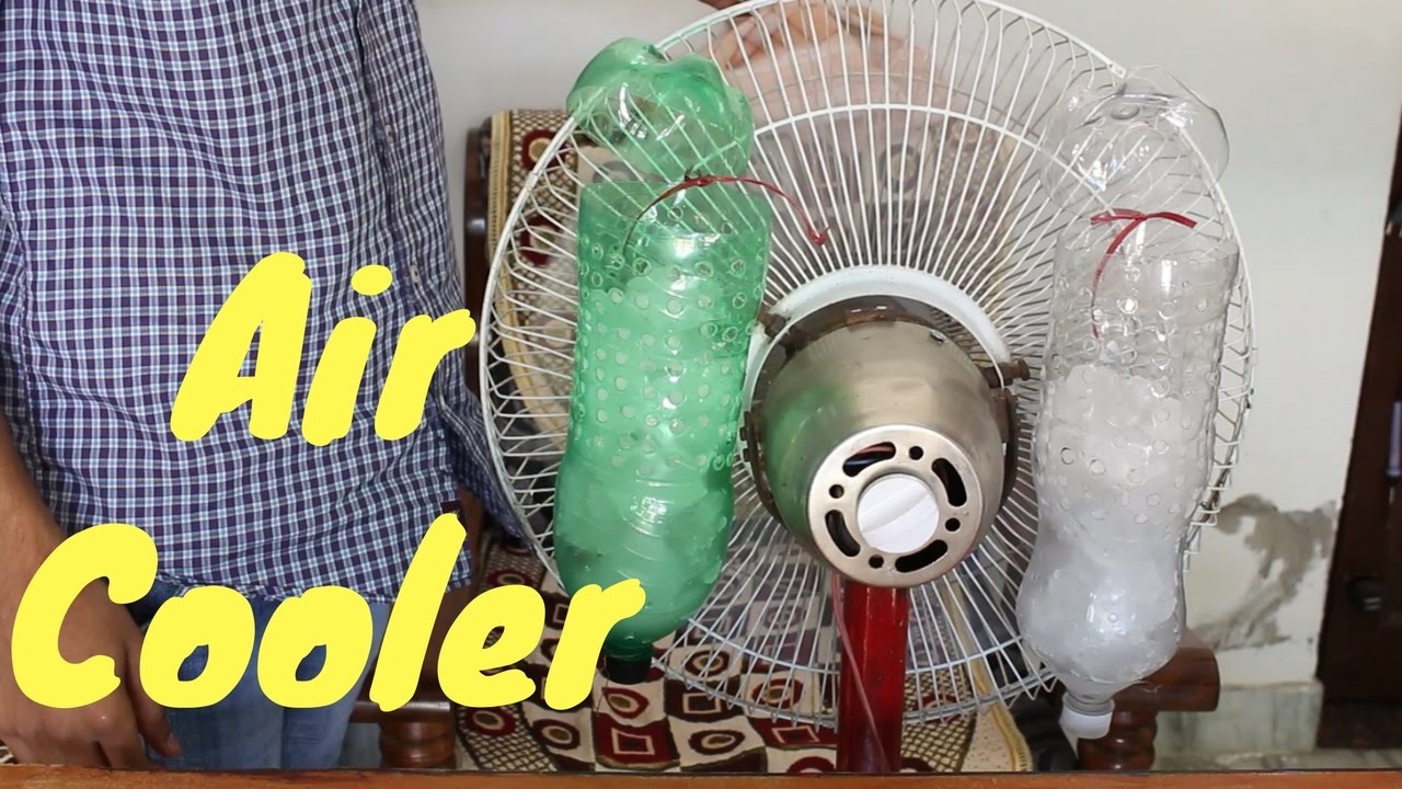 Badekar tandlæge hovedpine Convert Your Fan into 'Air Conditioner' at HOME for Free | Cool Idea |  PrayogShala | Hindi - YouTube