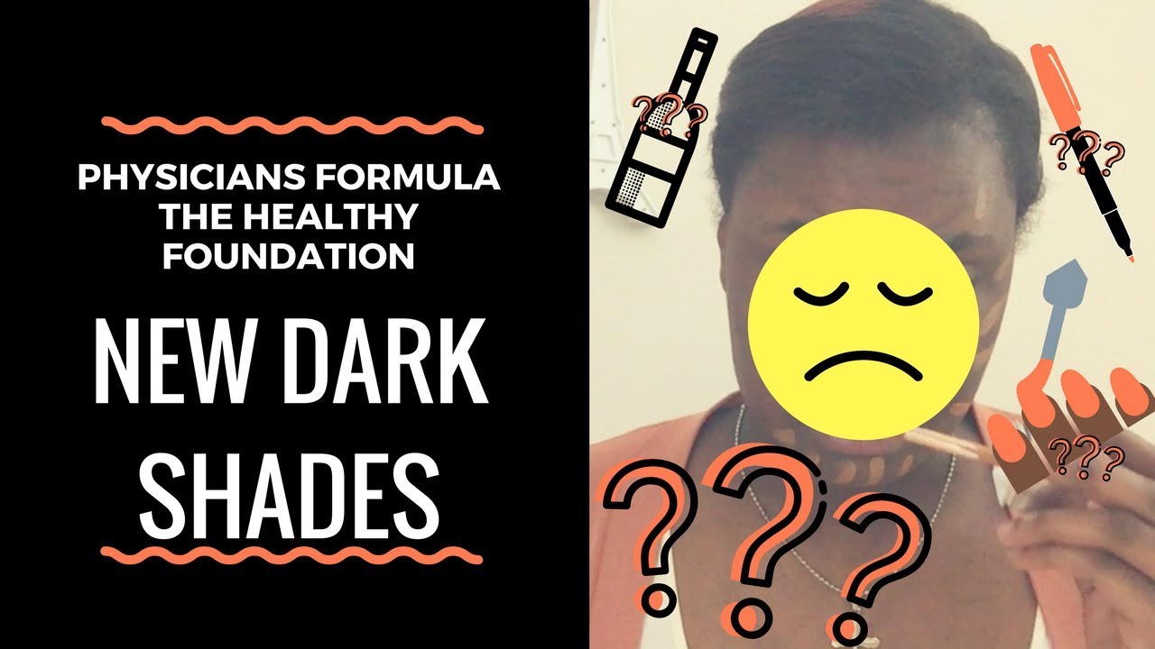 NEW Physicians Formula Healthy Foundation - DN4 | The "Darkest" Shade #5