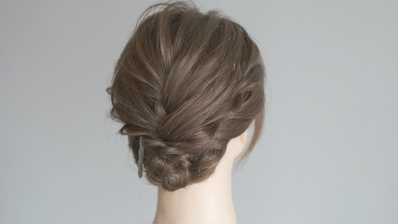 結婚式やパーティーにもぴったり！編み込みで華やかな上品ヘアアレンジ