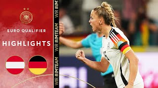 Comeback victory in Austria for Germany | Austria vs. Germany 2-3 | Highlights | Euro Qualifiers