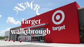 [ASMR] target walkthrough♥️☀️ back to school supplies, home goods✨ whispered voiceover