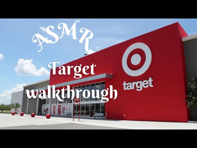 [ASMR] target walkthrough♥️☀️ back to school supplies, home goods✨ whispered voiceover