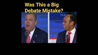 Vivek Ramaswamy & Chris Christie Spar at Debate!