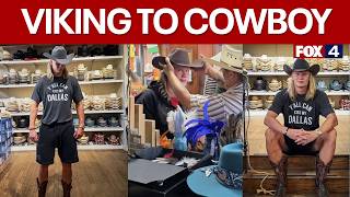 Erling Haaland buys hat, boots from Dallas store after win