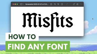 How To Find Any Font From Image 📸