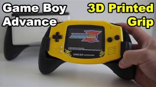 3D printed Nintendo Game Boy GBA grip