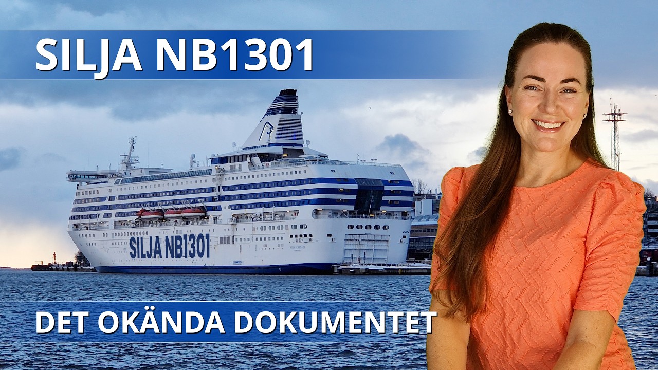 Silja Serenade 35 år – det bortglömda dokumentet som avslöjar originalplanerna