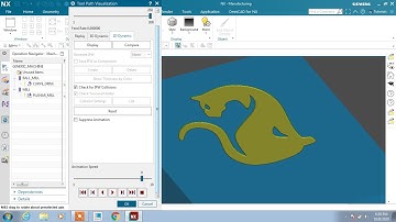 #NX CAM #Curve Point Drive1